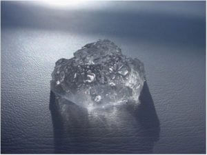 玻尿酸的外觀,呈現透明膠狀